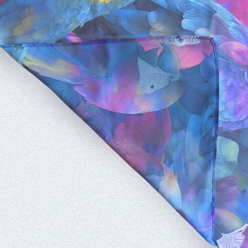Sustainable Easy Care Scarf <br> 2150 U-circular Chiffon - House of U